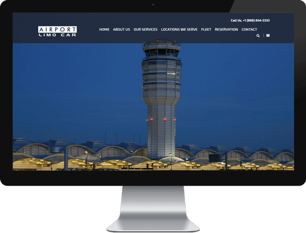 Airportlimocar Website Before